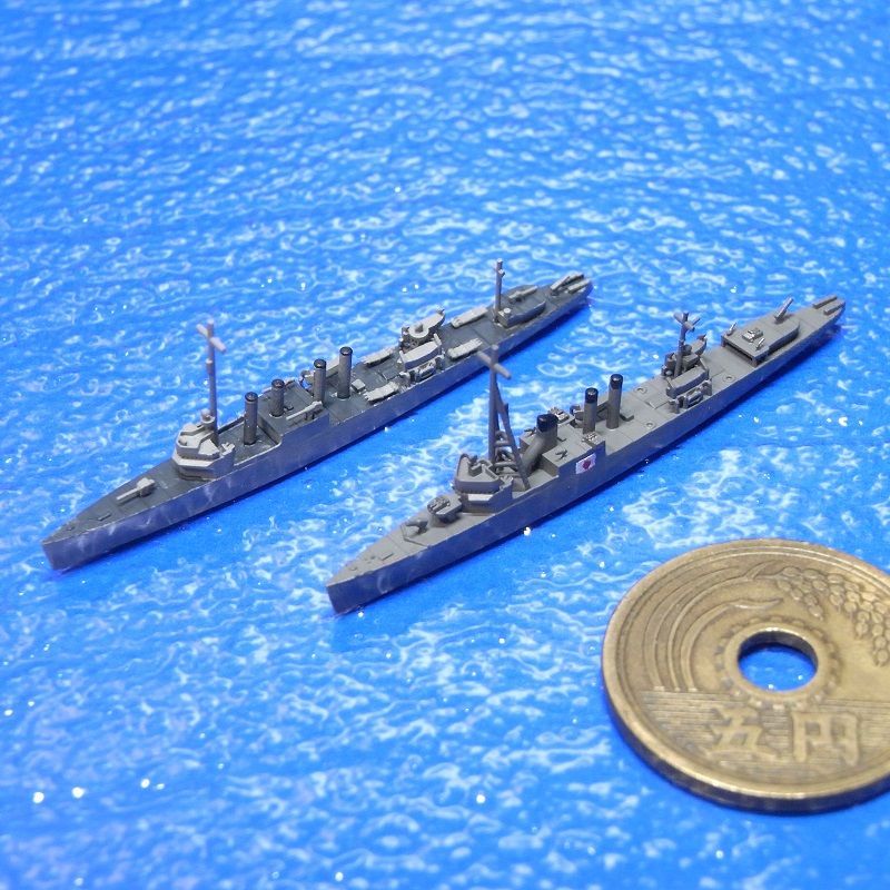 1/2000 第102号哨戒艇（平甲板型駆逐艦付き）