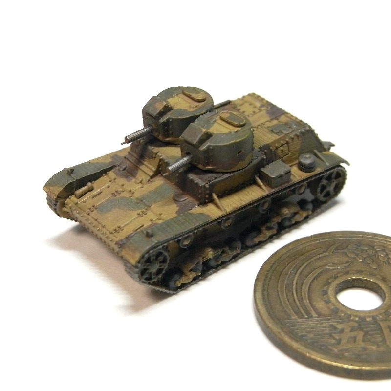 1/144　7TP軽戦車（双砲塔型）
