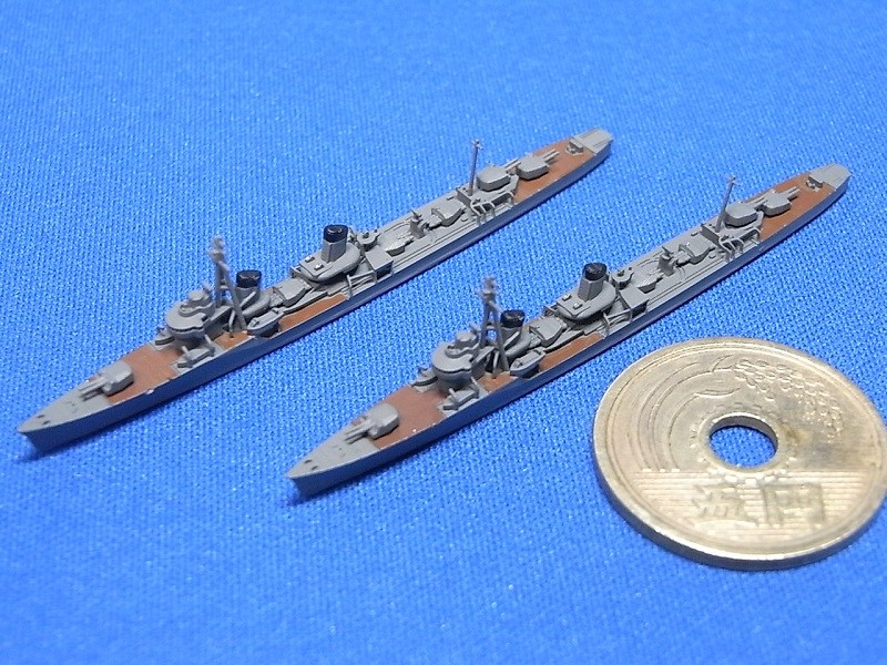1/2000特型駆逐艦II型(綾波型)（UVレジン版・2隻セット） の