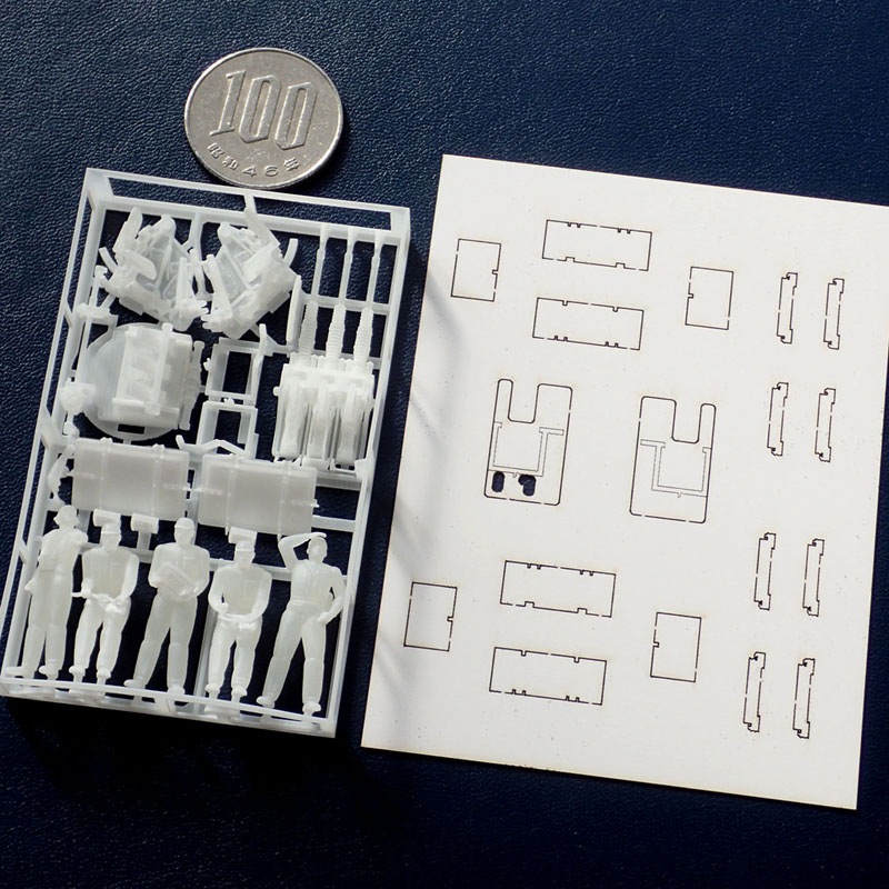 1/72 IJN 96式25mm三連装機銃＆兵員セット の販売 DAMEYA-NET