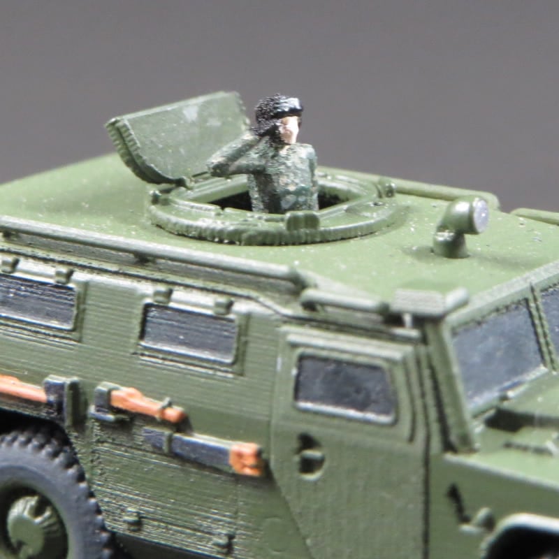 1/144 ロシア軍車両搭乗員フィギュア