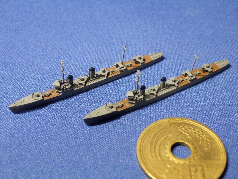 1/2000 峯風型駆逐艦（UVレジン版・2隻セット）