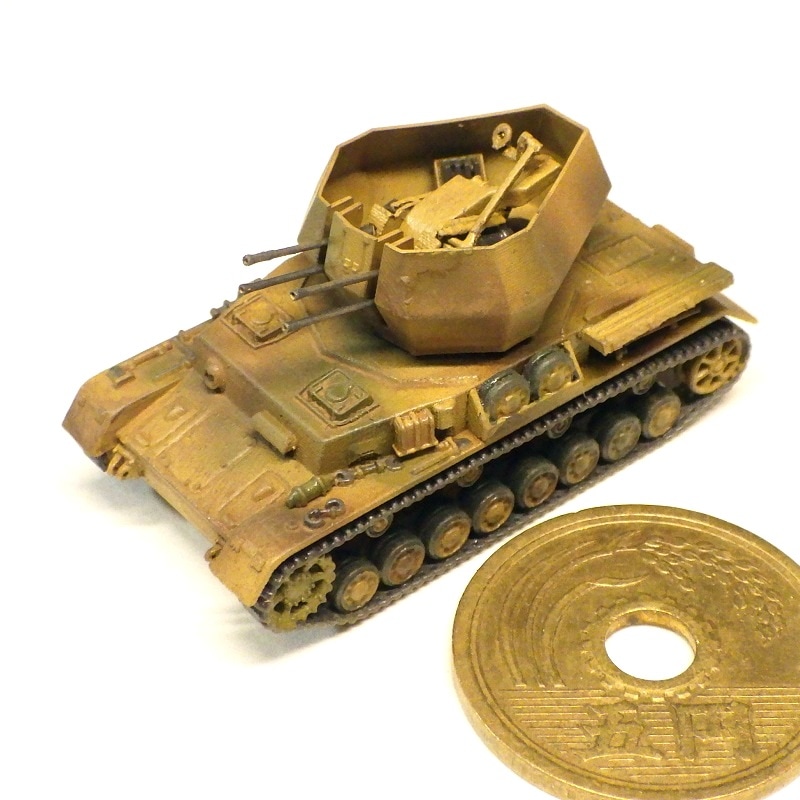 1/144 対空戦車ヴィルベルヴィント（Flakpanzer IV Wirbelwind）