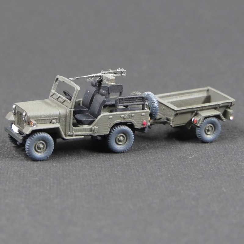 1/144 73式小型トラック＋1/4トントレーラー