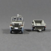 1/144 73式小型トラック＋1/4トントレーラー の販売 DAMEYA-NET
