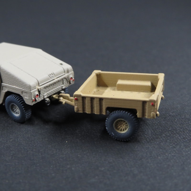 1/144 M1101 軽トレーラー（HMMWV用）