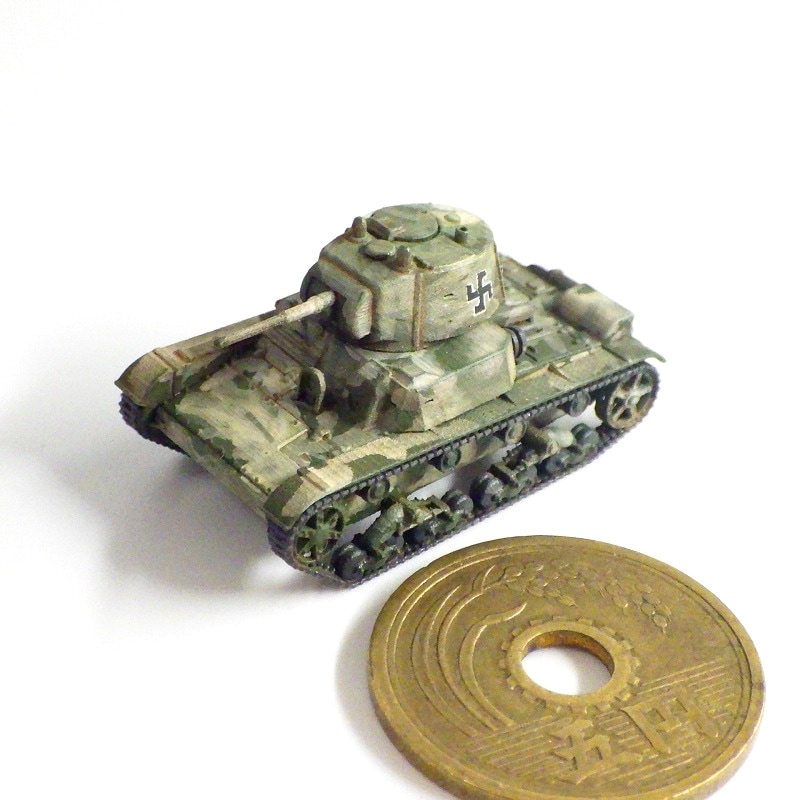 1/144　T-26軽戦車フィンランド軍鹵獲仕様