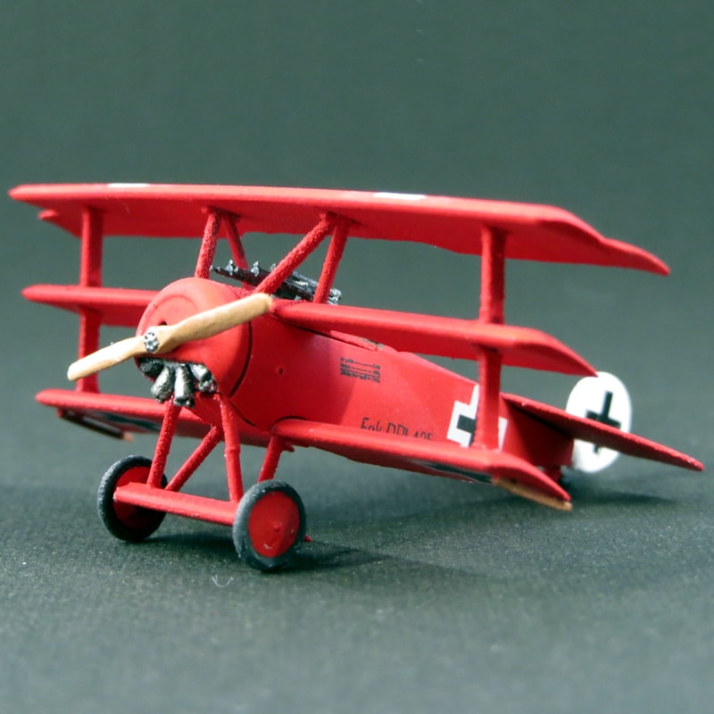 1/144　ドイツ帝国　フォッカーDr.I 三葉戦闘機