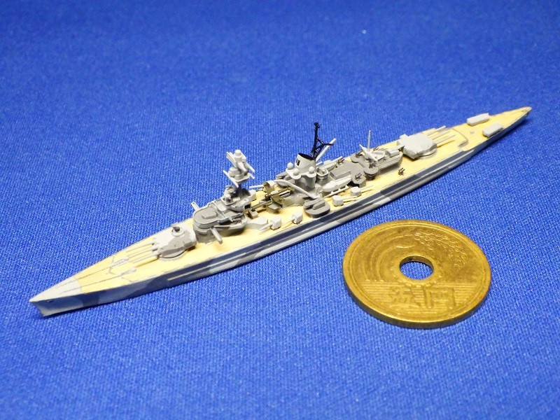 1/2000　装甲艦　リュッツォウ（1942年時）