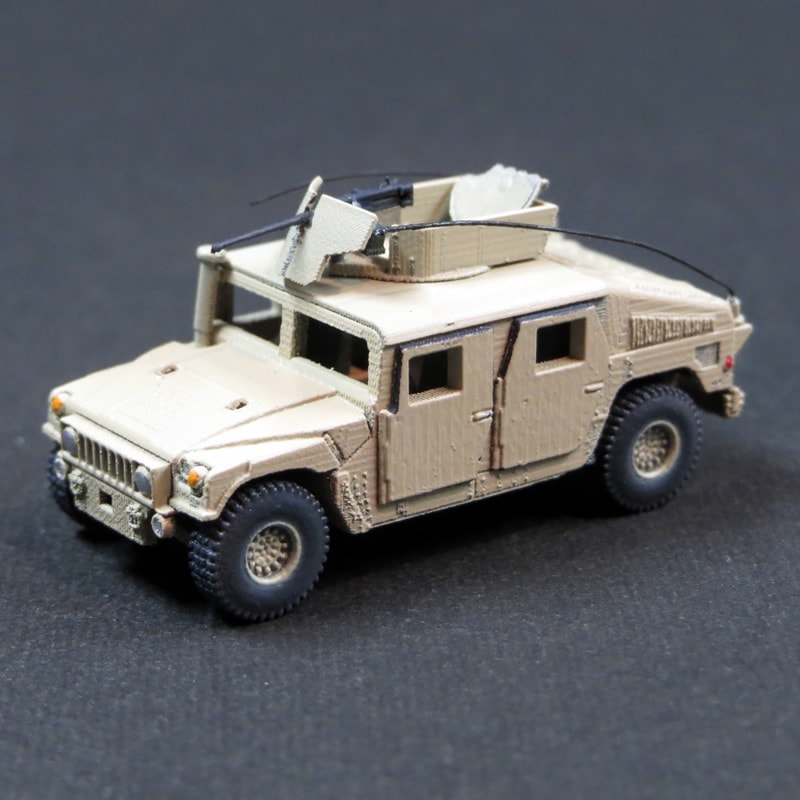 1/144　M1114 能力向上型ハンヴィー