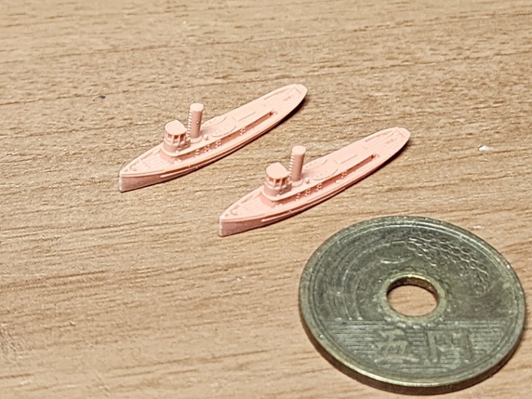 1/2000　曳船(大)（2隻セット）
