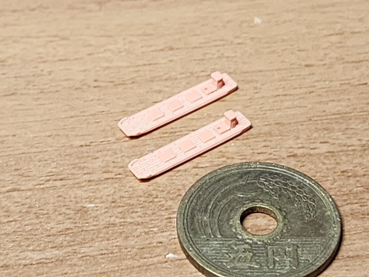 1/2000　運貨艇（2隻セット）
