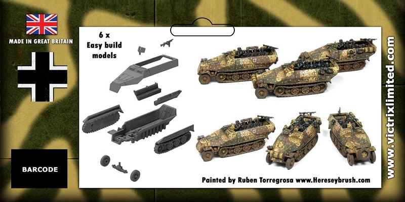1/144 ハノマーク Sd.Kfz.251/D（6両セット） の販売 DAMEYA-NET
