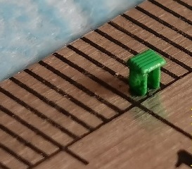 1/2000　歩哨小屋（3個セット）