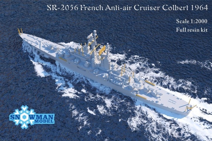 1/2000 フランス海軍 防空巡洋艦コルベール（1964年時） の販売 DAMEYA-NET