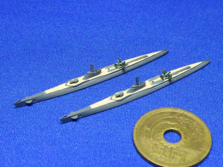 1/2000　巡潜III型（伊-7型潜水艦）（2隻セット）
