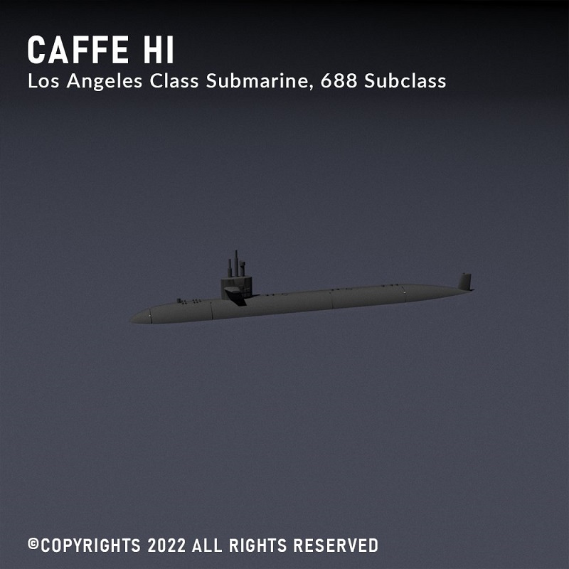 1/2000 アメリカ海軍 ロサンゼルス級攻撃型原子力潜水艦 の販売 DAMEYA-NET