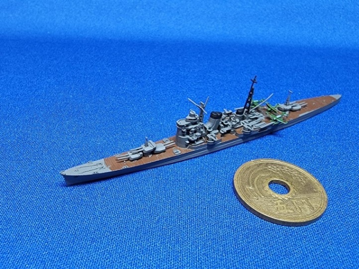 1/2000 重巡洋艦 足柄（1944年時） の販売 DAMEYA-NET