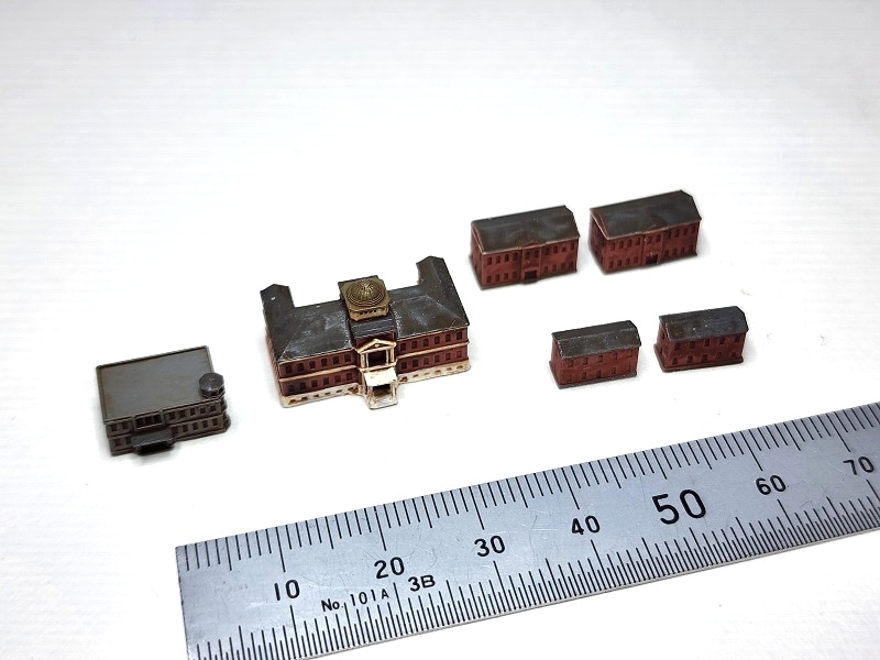 1/2000　司令部建物セット