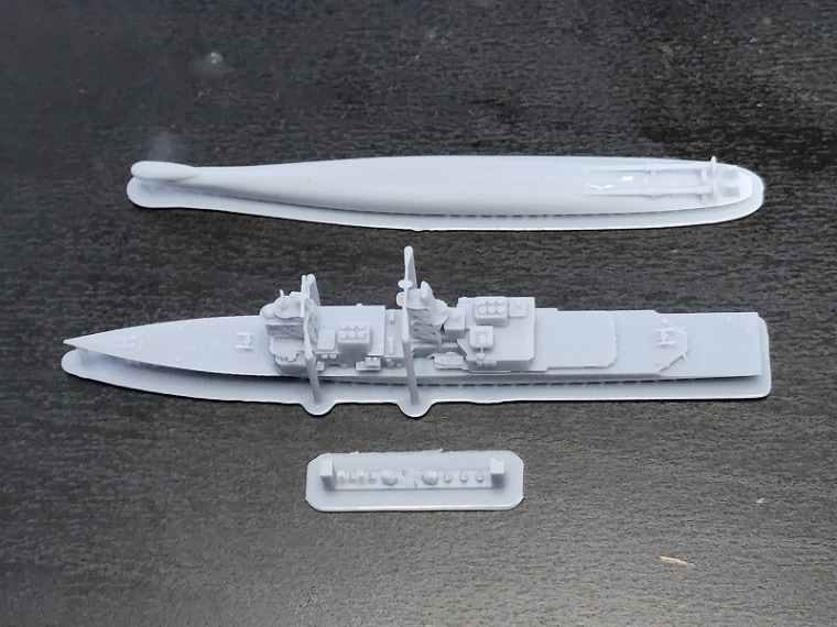 1/2000 キッド級ミサイル駆逐艦 の販売 DAMEYA-NET