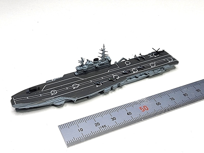 美品1940年代英国製◆軍艦 空母HMSハーミーズ95/エルメス95 金属製模型 SD Model Makers: HMS Hermes (95) Aircraft Carrier Model