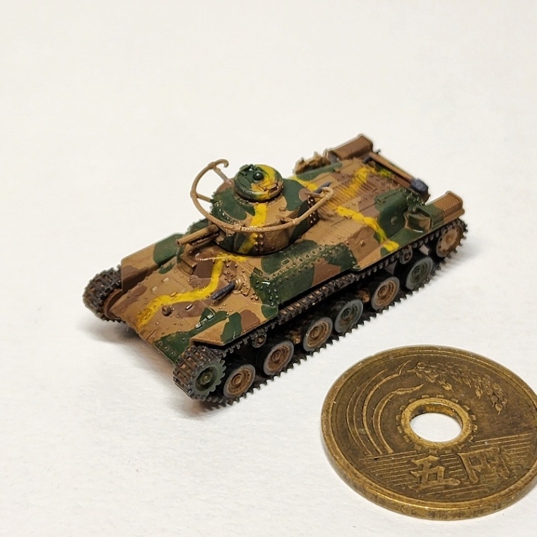1/144 九七式中戦車後期型（UVレジン版）