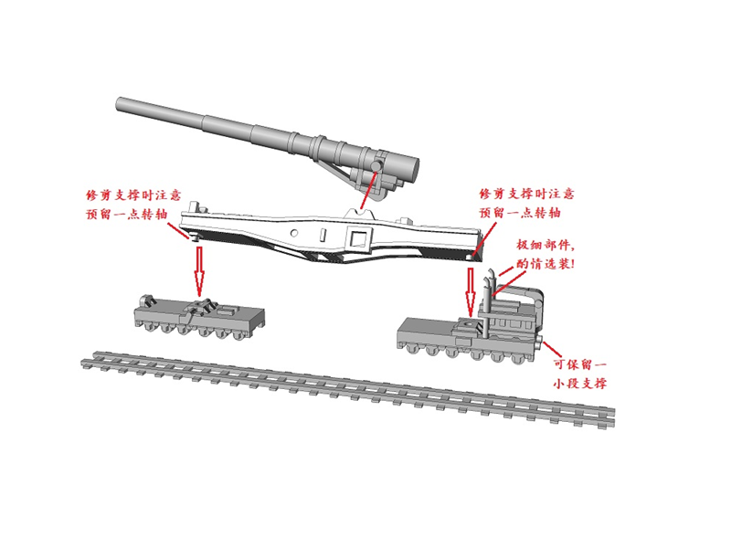 1/2000 K5列車砲 の販売 DAMEYA-NET