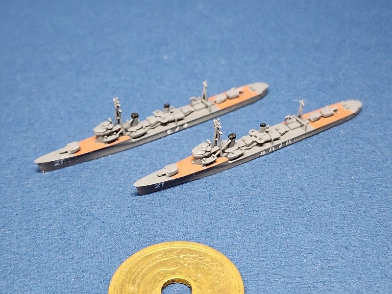 1/2000 初春型駆逐艦（2隻セット）
