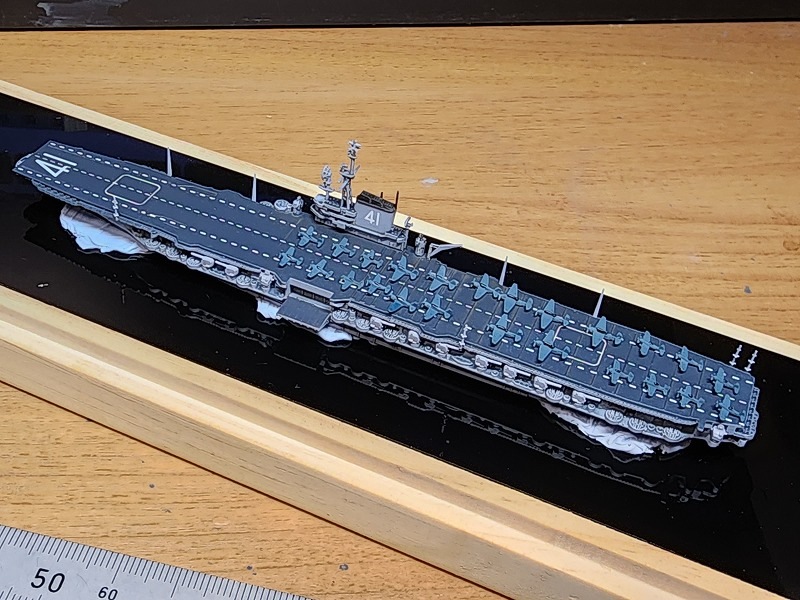 中古】1/700 米海軍空母 CV-41 ミッドウェイ 1991 USS Midway CV-41 Gulf