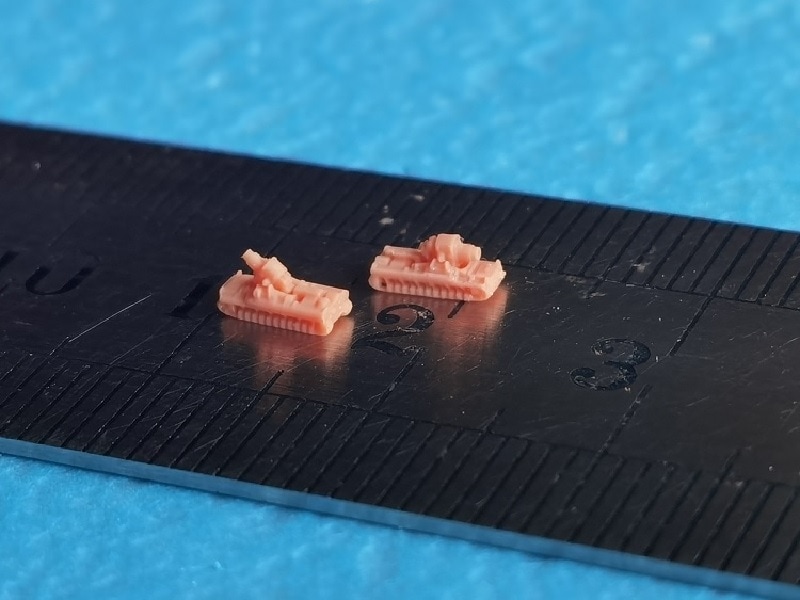 1/2000　カール600mm自走臼砲（2両セット）
