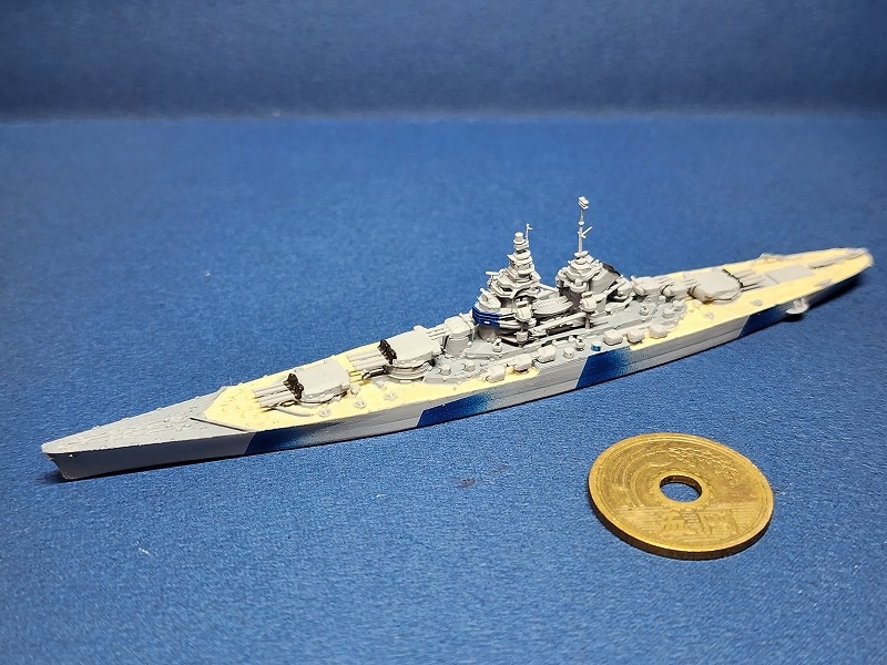 1/2000　フランス海軍　アルザス級戦艦