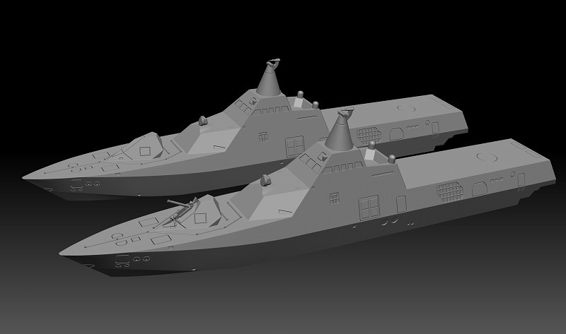 1/700　ヴィスビュー級コルベット