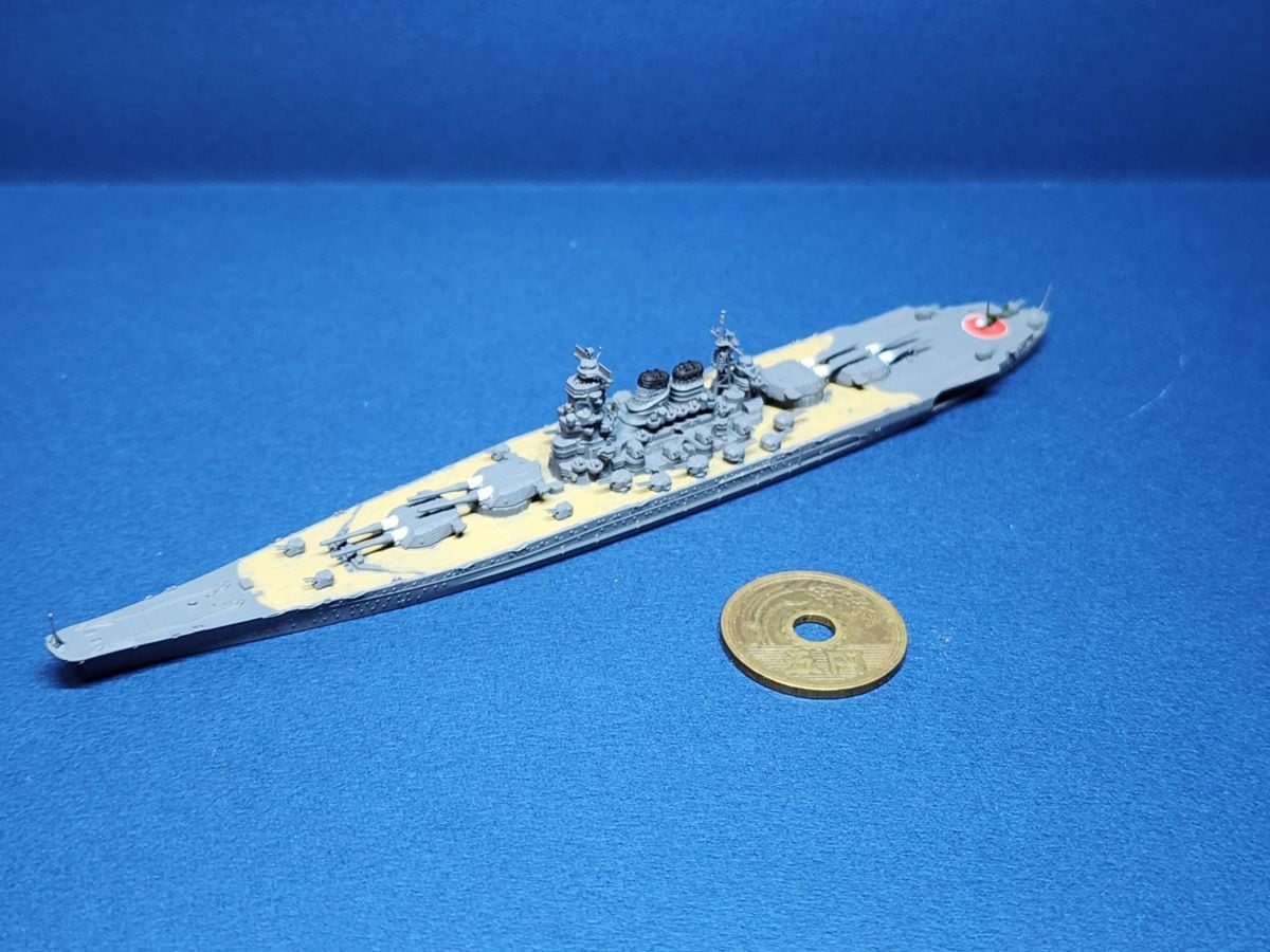 1/2000 戦艦 駿河（1952年時） の販売 DAMEYA-NET