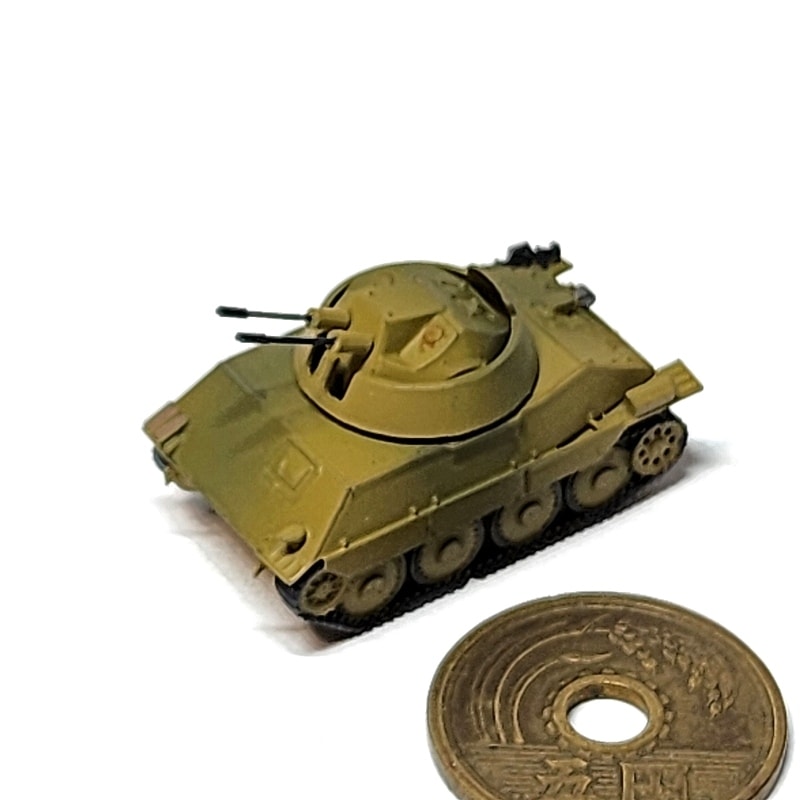 1/144　ヘッツァー対空戦車（クーゲルブリッツ砲塔搭載型）