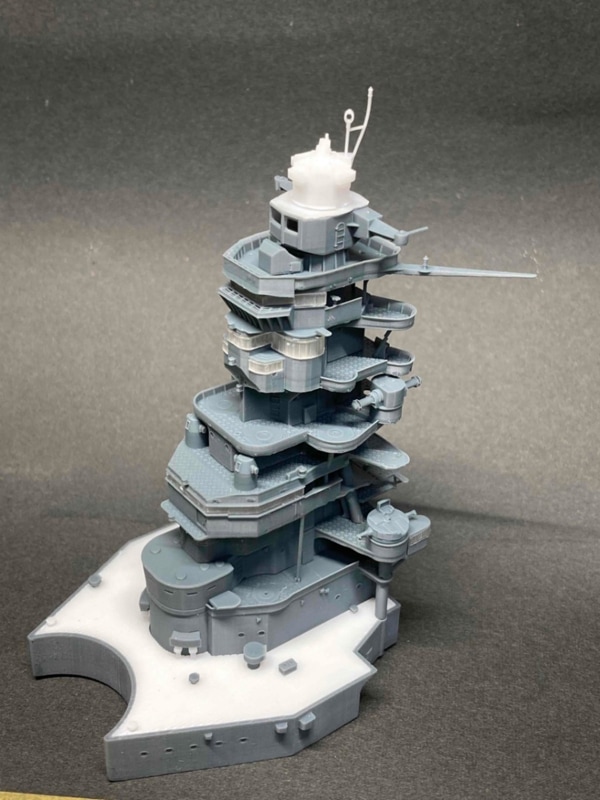 1/350　比叡艦橋