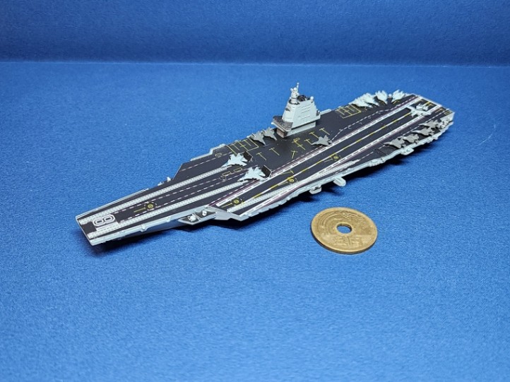 1/2000 人民解放海軍 航空母艦 福建 の販売 DAMEYA-NET