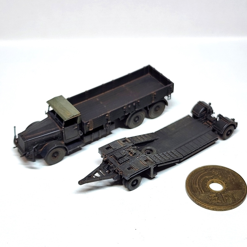 1/144　ファウンL900＆SdAh.115トレーラー