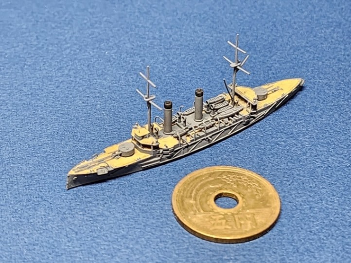 1/2000 浅間型装甲巡洋艦