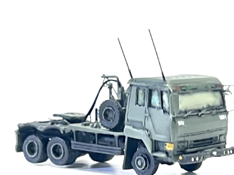 1/144 陸上自衛隊 74式特大型トレーラーヘッド、73式特大型セミ