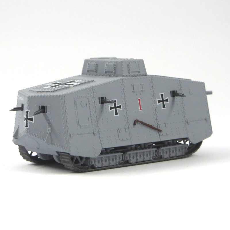 1/35 WW1ドイツ軍突撃戦車A7V 1/35 WW1ドイツ軍突撃戦車A7V - メルカリ