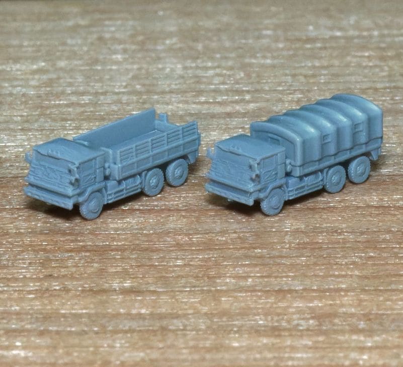 1/700　3トン半大型トラックセット
