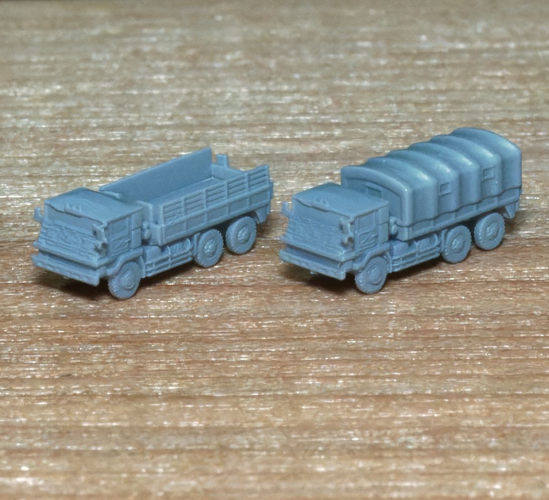 NEWRAY トラック1/87 3台セット 1/700 3トン半大型トラックセット の販売 DAMEYA-NET