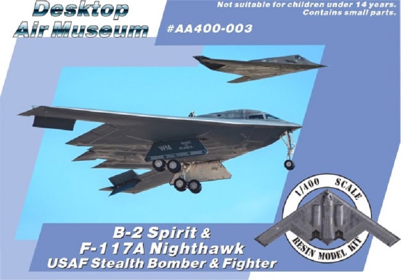 1/400 B-2スピリット＆F-117ナイトホーク の販売 DAMEYA-NET