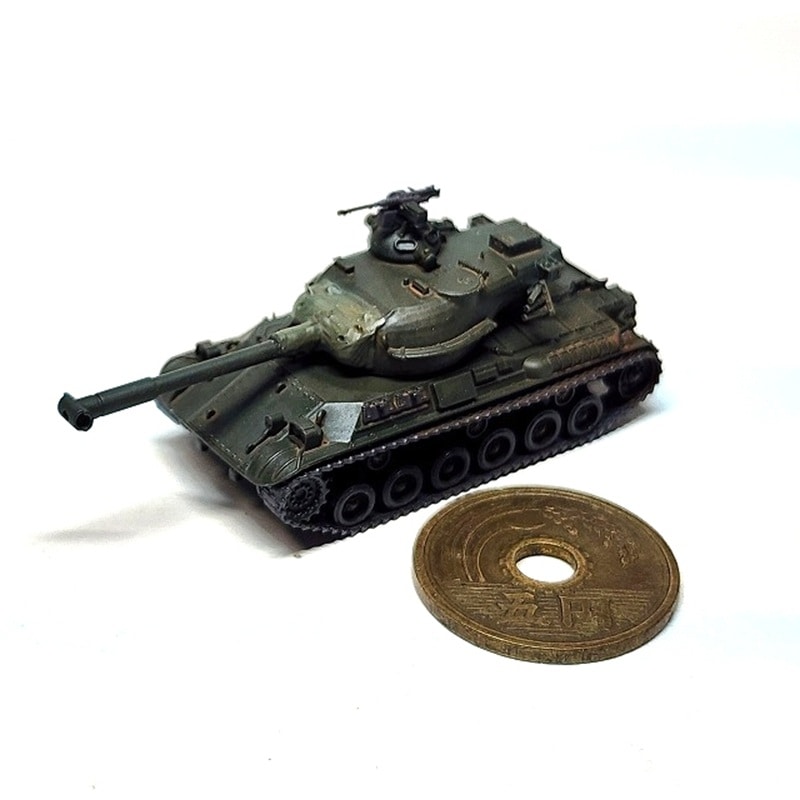 戦国自衛隊仕様　ピットロード製　61式戦車　 1/72 ディスプレイケース付き 戦国自衛隊仕様 ピットロード製 61式戦車 1/72 ディスプレイ