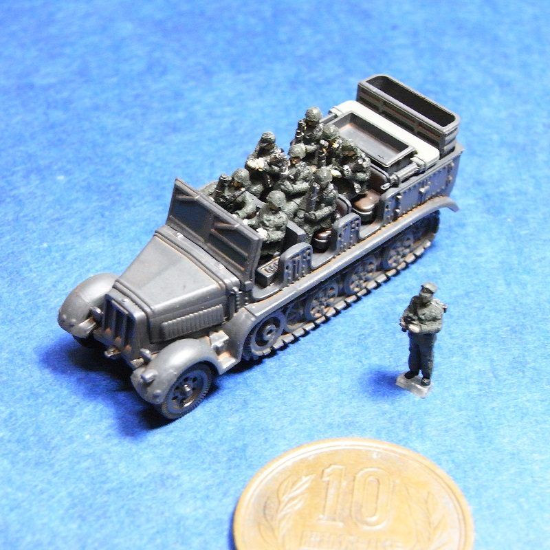 1/144 ドイツ武装親衛隊歩兵セット（乗車状態）