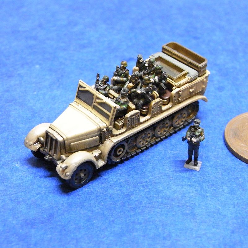 1/144 ドイツ国防軍歩兵セット（乗車状態）