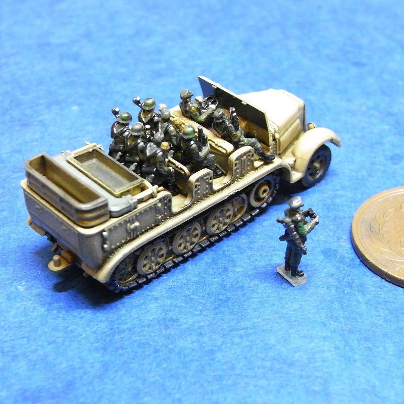 1/144 ドイツ国防軍歩兵セット（乗車状態） の販売 DAMEYA-NET