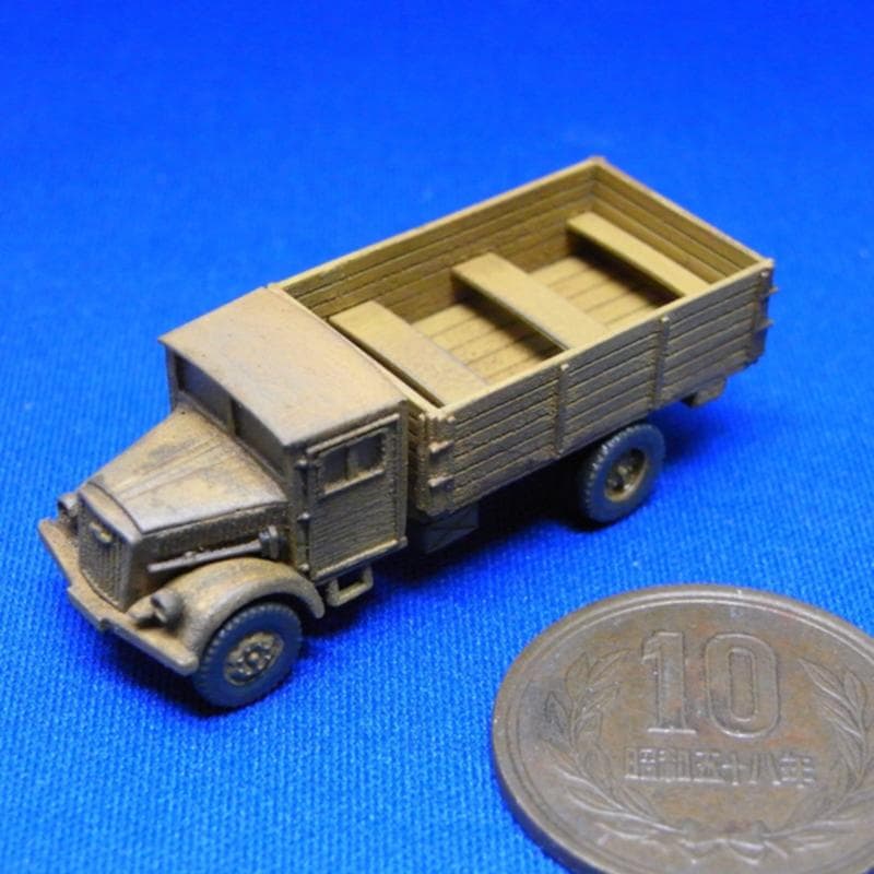 brickmania製ww2ドイツ軍オペルブリッツトラックとアハトアハト対空砲 Opel Blitz - Lightweight Truck - Brickmania Toys