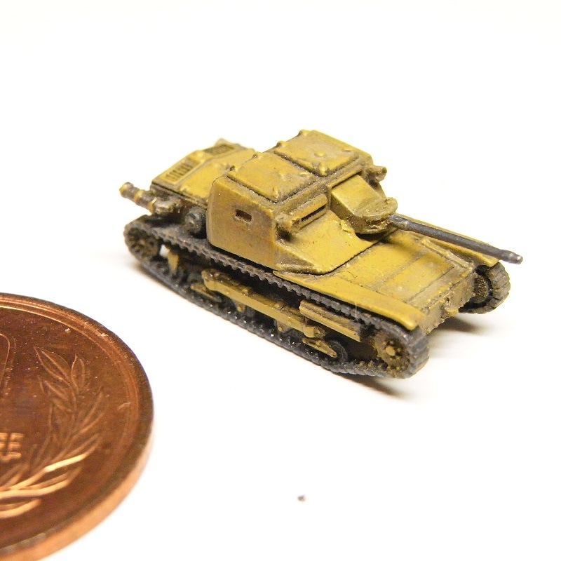 1/144　カルヴェローチェCV33/L3（ゾロターン20mm対戦車銃装備型）