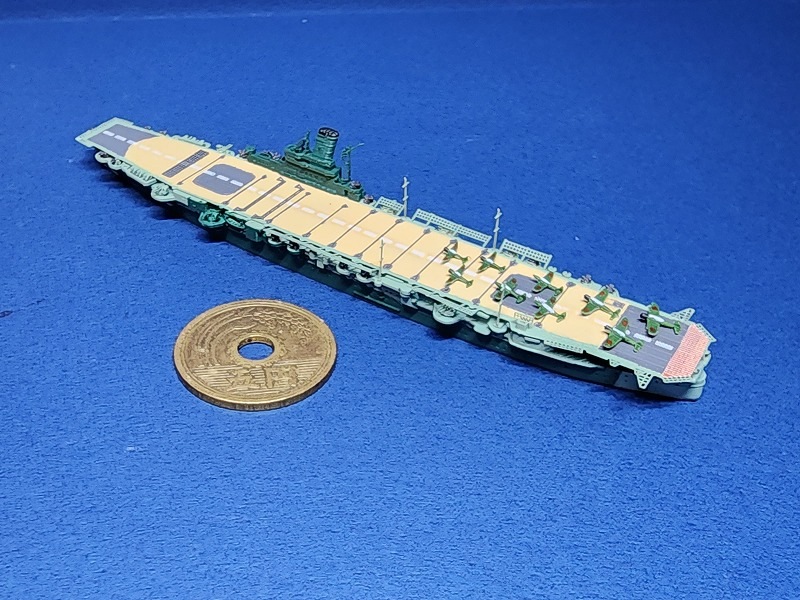 1/2000 航空母艦 隼鷹（UVレジン版） の販売 DAMEYA-NET